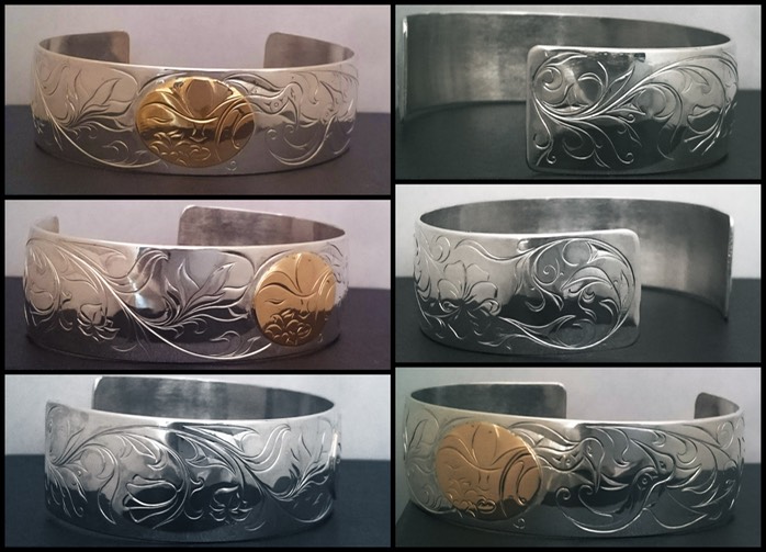 Bracelet - Salish Hummingbirds