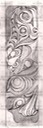 Bracelet - Salish Owl 001 (Sketch)