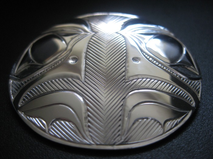 Eagle Pendent Hatched (2012)