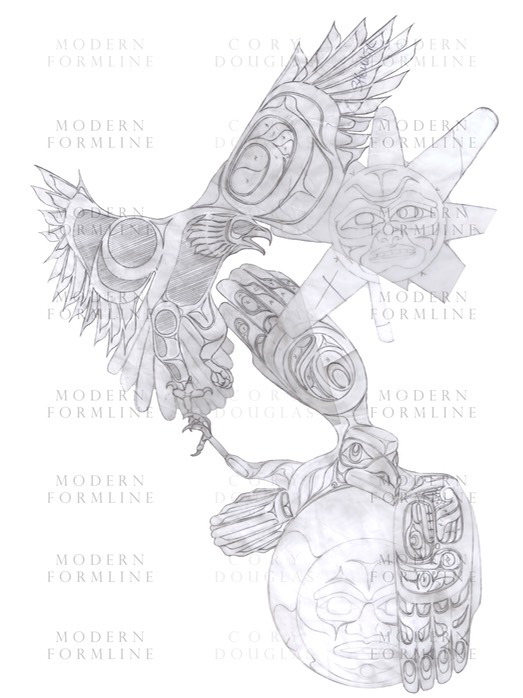 Sean Harding Tattoo - Sketch